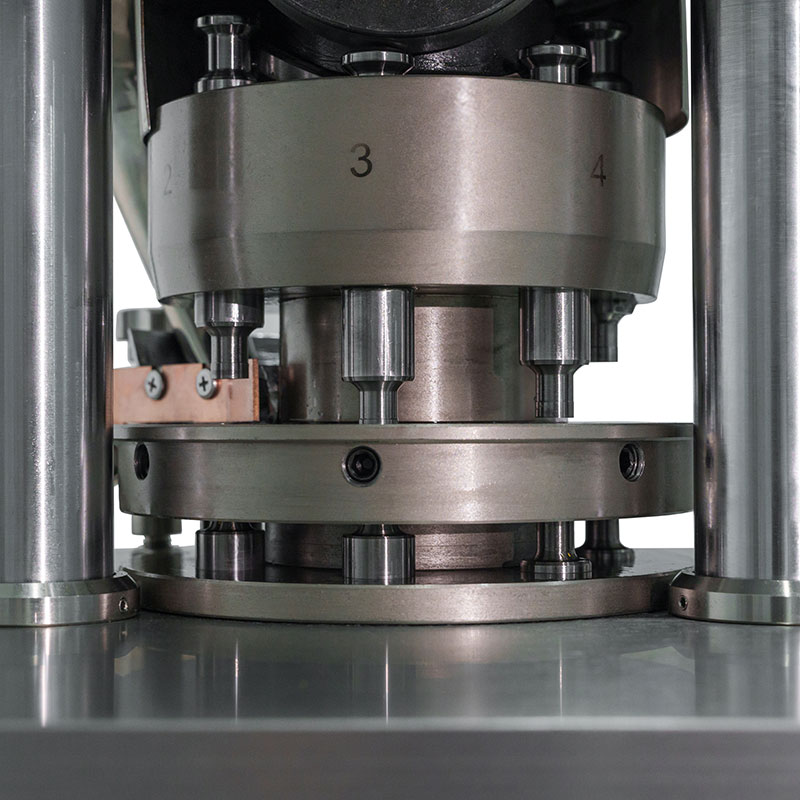 The working principle of the tablet press